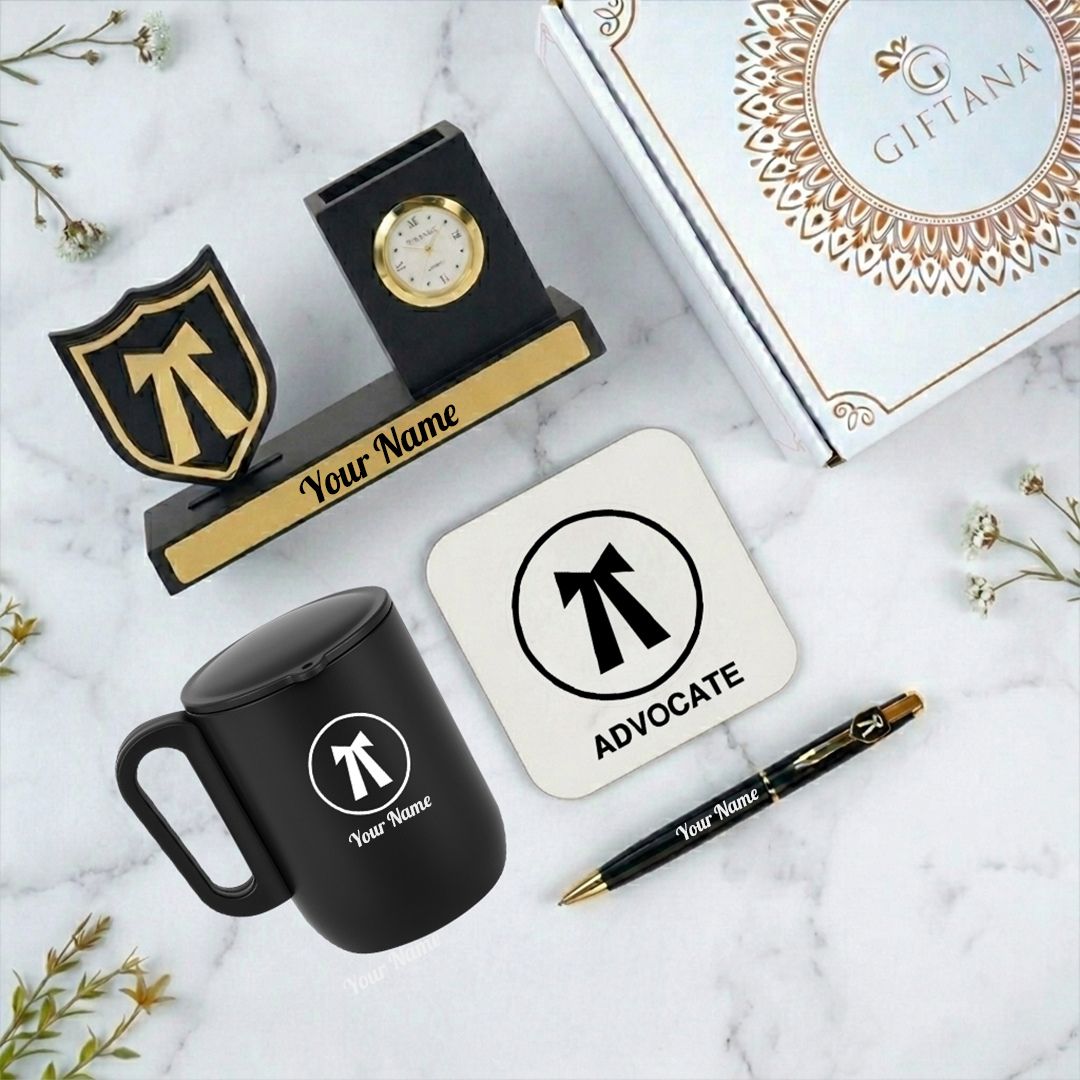 Executive Advocate Desk Organizer Corporate Gift Set